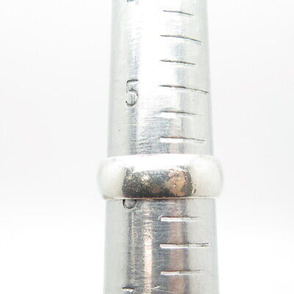 925 Sterling Silver Vintage Classic Band Ring Size 6 - Picture 8 of 8